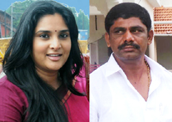 New MPs Ramya, DK Suresh take oath